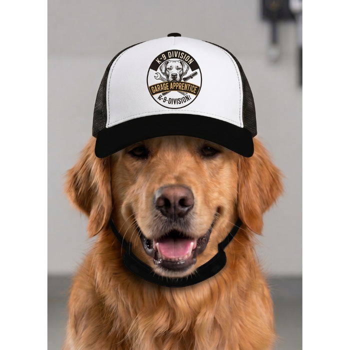 K-9 Division Trucker Hat – "Special Unit" Dog Patch Foam Cap