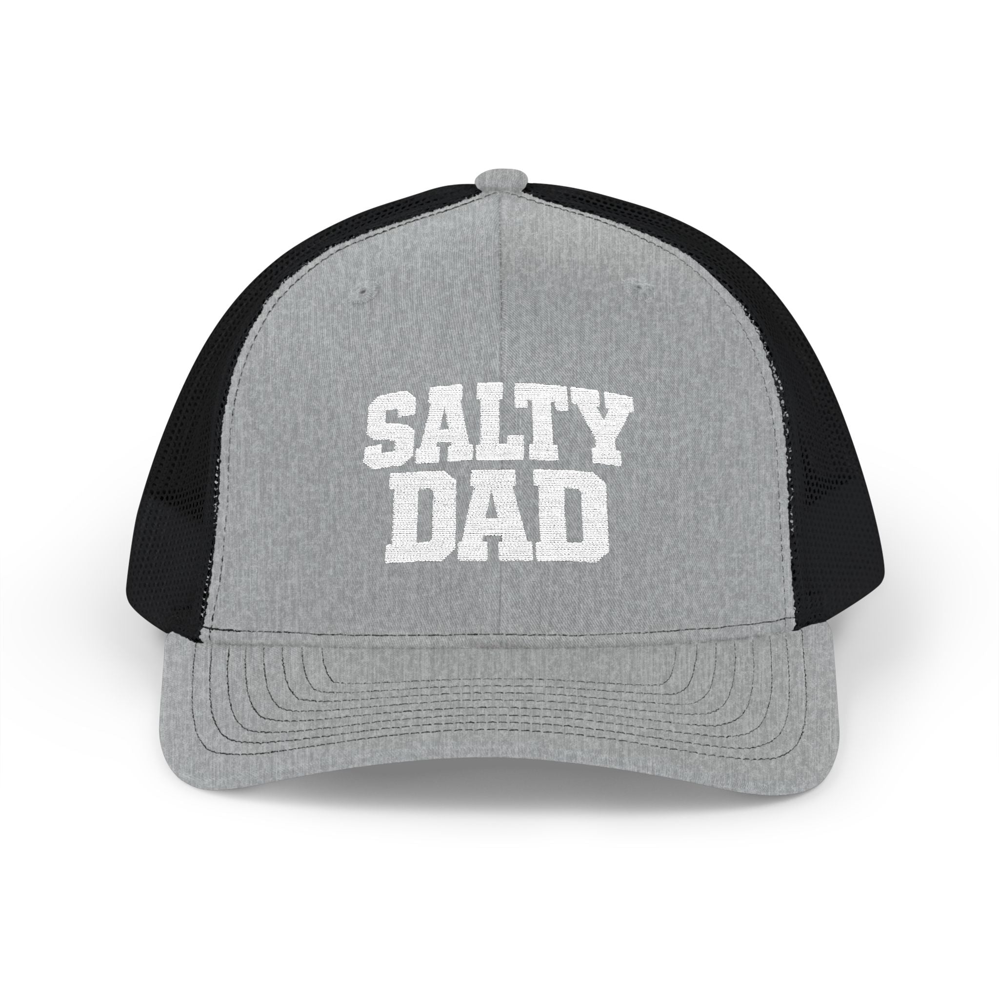 Salty Dad Trucker Hat – Rugged Mesh Back Hat for Working Dads