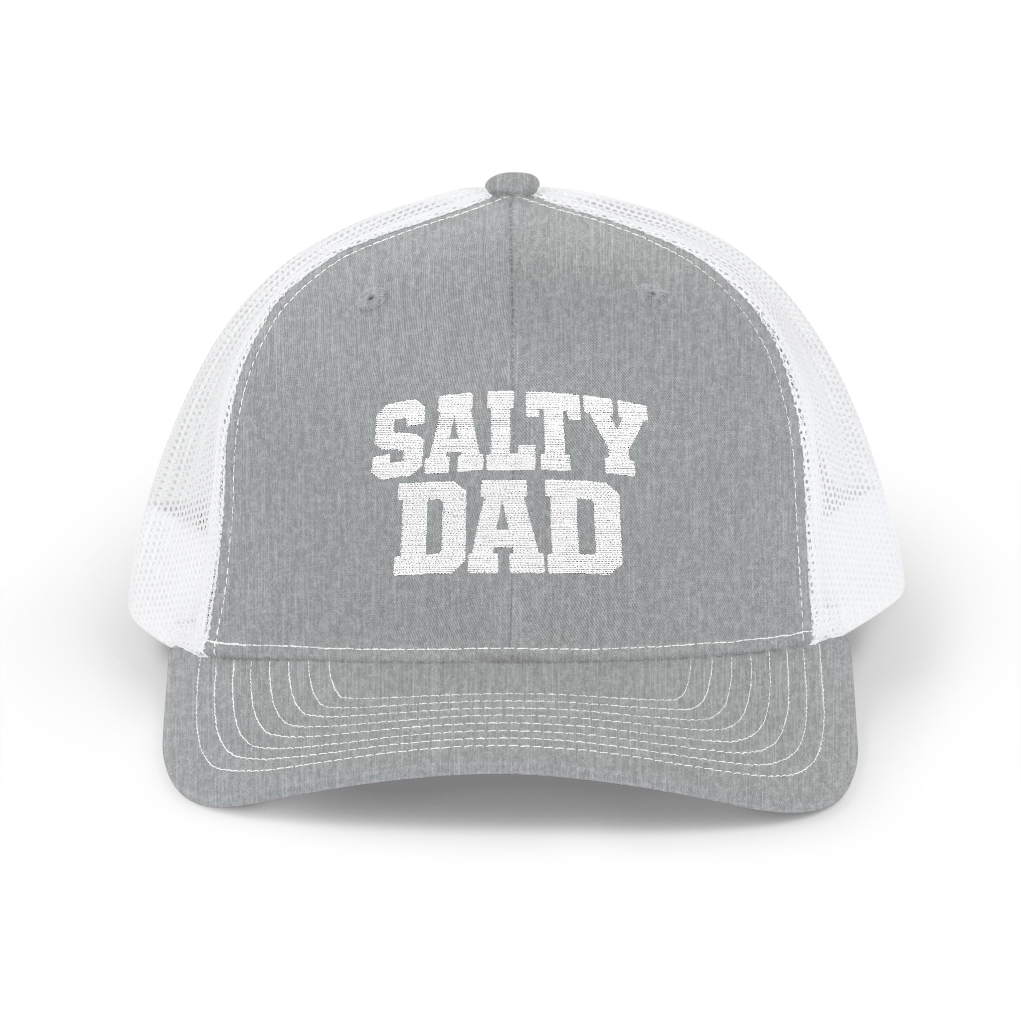 Salty Dad Trucker Hat – Rugged Mesh Back Hat for Working Dads